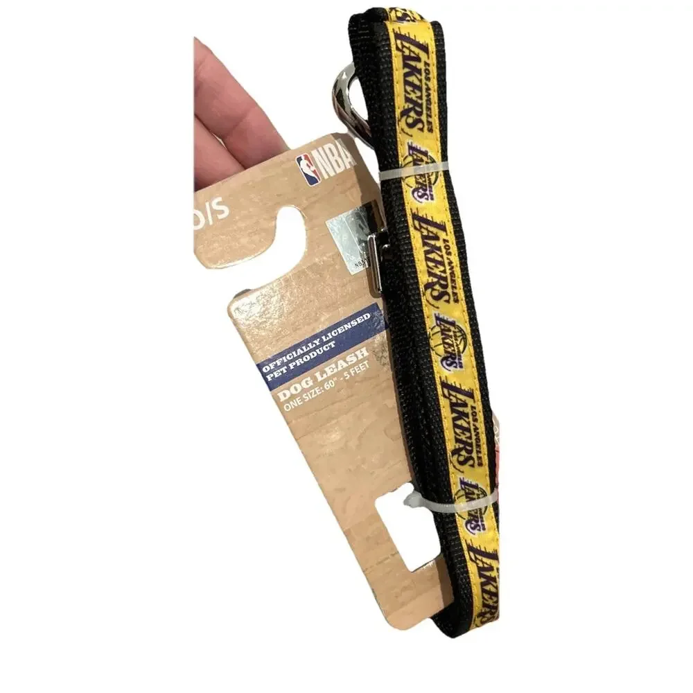 NBA Dog Leash Los Angeles Lakers One Size: 60